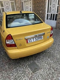 وبركاته// هونداي فيرنا موديل 2014 سياره جديده ومابيها اي نقص تبريد تخم...