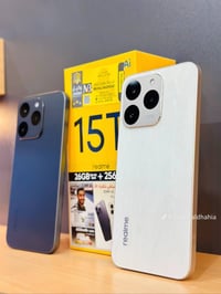 جهاز ريلمي 15T الذاكرة: 26GB (RAM ديناميكية + فعلية) التخزين: 256GB ال...