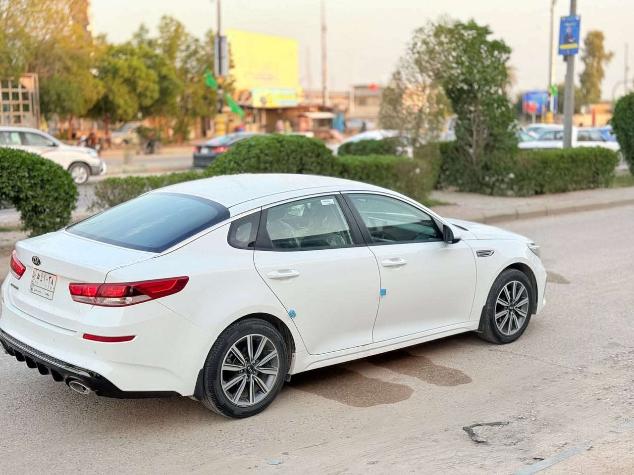 السلام عليكم كيا اوبتيما 2020 خليجي رقم بغداد بأسمي تحويل مباشر مكفوله كفاله من كلشي فول مواصفات من عده البصمه 
السياره جاهزه من كل النواحي المكان السماوه للاستفسار؛***********
السعر 210 وبيهه مجال
