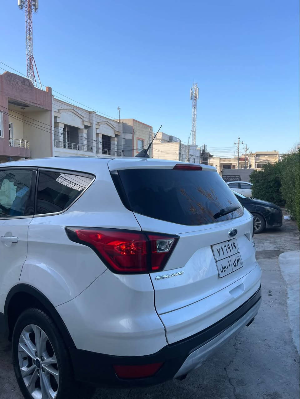 سلام عليكم 
فورد إسكيب ٢٠١٩ 
بدون دواخل بدون ارباگ
فول عدا فتحه 4x4
شاشه 
كاميره 
كشن هيتر
كشن كهرباي 
سنوي جديد
سياره ٢ قطعه  كلير بدون دواخل بدون ارباگ 
سعر ١١٤ وه ره قه 
0 7 5 1 7 2 2 7 2 3 2 
فؤرد سكيب 
2019 
فول به س سلايت نيه  
٢ پارچه ي به س به خه 
به بئ داخيليو ارباگ 
شوين هه ولير 
سعر ١١٤ وه ره قه 
واتساب *********** أربيل, العراق
