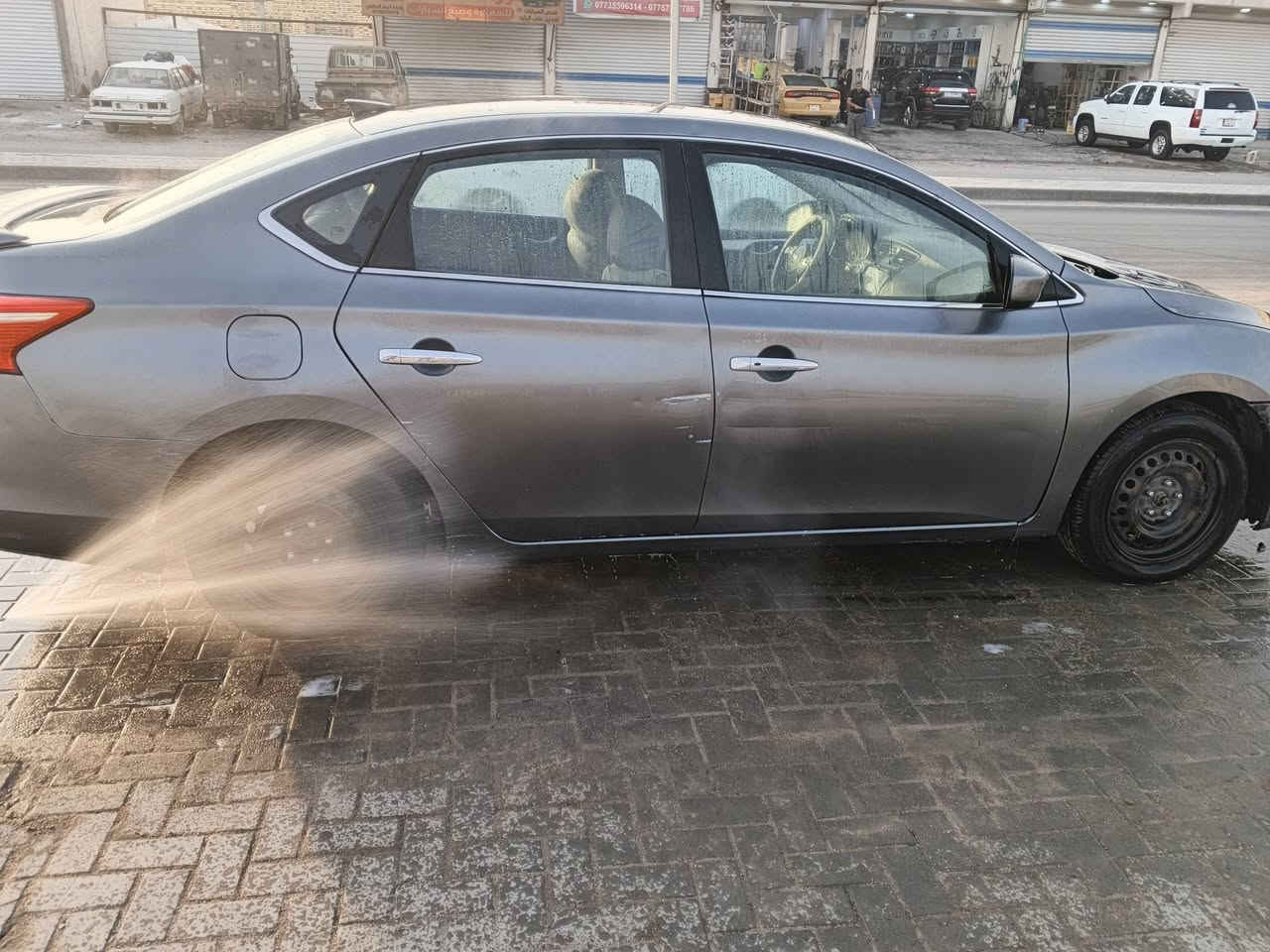 السلام عليكم نيسان سنترا موديل 19
حادث بنيد وجاملق بدون دواخل ولباقي شوف العين 
كير مكينه مكفولات تبريت شقال رقم بصره تحويل السعر 80 اي استفسار ***********
