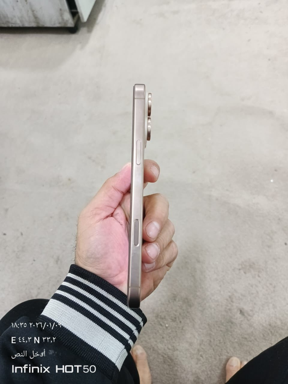 السلام عليكم ورحمة الله وبركاته ايفون 16 برو ماكس للبيع الجهاز نضيف شخط مابي ذاكرتة 256 بطارية 100 الجهاز مستخدم اقل من شهر للبيع رايدة بمليون ونص وبي مجال للطيبين للاستفسار تواصل ***********
