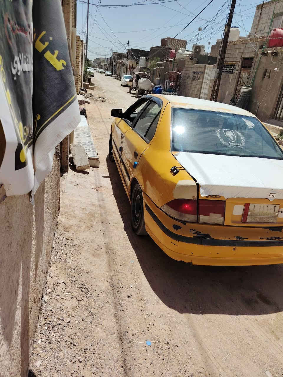 سلام عليكم سياره بالنجف سمند 2011كير ومكينه شهر من شادهن مكفولات تخم تاير جديد ثاني يوم مداور سعر 16وبيهه مجال ***********
