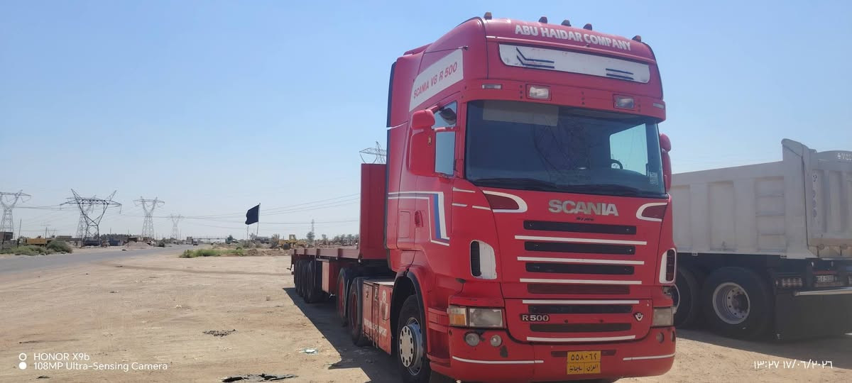 السلام عليكم
سكانيا سنكل
موديل 2007
حجم  500R كير اوتوماتيك
عربانه 4دناكير
السعر 70/3ورقه وبيها َمجال 
*********** اتصال أو واتساب
