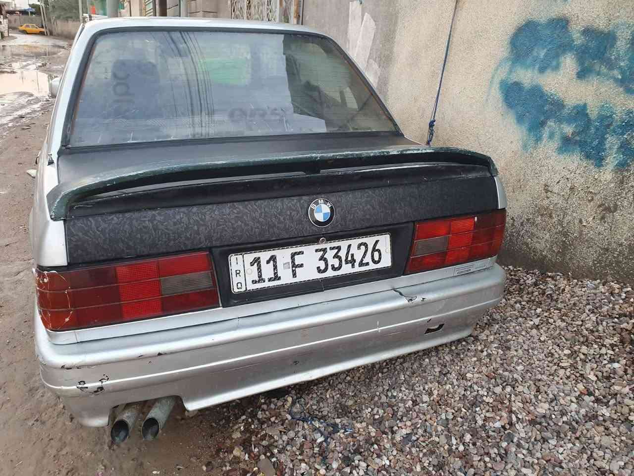 السلام عليكم
سيارة BMW E30 320I زعرة للبيع او المراوس
رقم بغداد بأسمي تحويل مباشر مكاني البصرة.

محرك 20 مفتوح علية شوتة رياضية كير عاديZF علية يدة شورت شفت المحرك يخربط بي يحتاج الة فيلس والكير عنبار كلج تعبان حدادية تعبانة ضربتها يم الباتري كشنات امامية مال E36 وخلفية تفصيخ جدد بقية التفاصيل واضحة بالصور.

جايب الها عدة غراض وياها دبلات خلفية هنة وقواعدهم ودوشمة قماش وحاضن مال مكينة وبعد غراض نواعم تخص الغرفة.

رقمي *********** بس الشراي.
