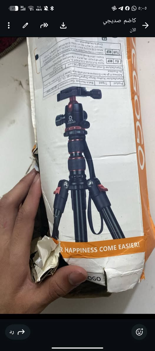 السلام عليكم هذني قطعتين ستاند احترافيات الاخيرة قطعة اضافية تخص الكاميرات قيم واخذ ولا تكسر بالسعر تأكد شكد سعرة وحط سعرك


**إذا كنت صاحب هذا الإعلان وتريد حذفه لأي سبب، رجاءا أرسل رسالة إلى الدعم الفني**