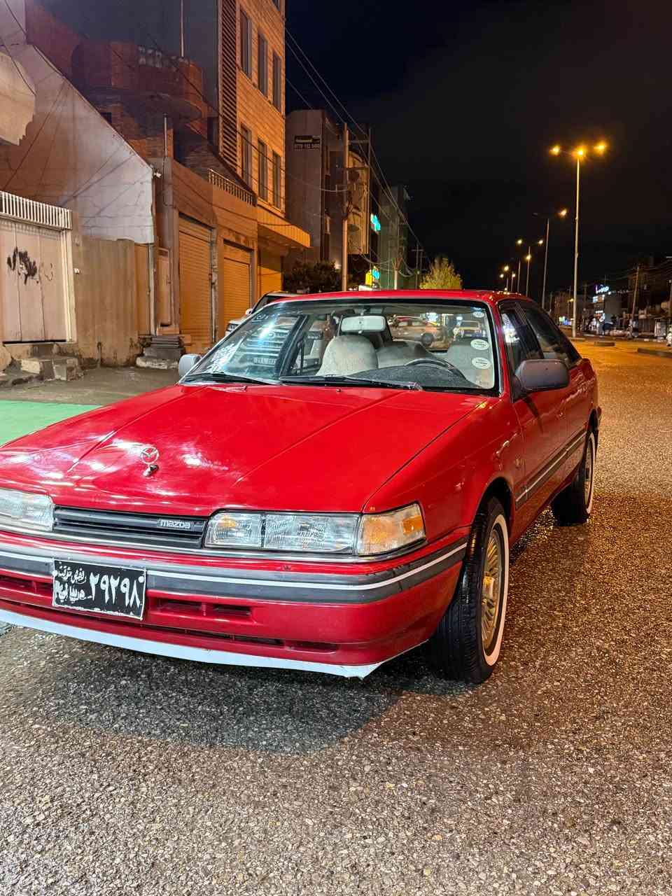 Mazda 1991 مازدا ٨ بە خ   ئارم پلاستیک سە یارە کە یە ک دینار مە سرە فی نیە.  گیر و مە کینە و کارە بای تە قە و رە قە بە شە رت.  کارە بای بە شەرت پیشی چر کە ی نیە.              سە یارە کە ماشاللە ی ئە ویت مالی دۆستە  ٣٧$ مە جال *********** السليمانية, العراق
