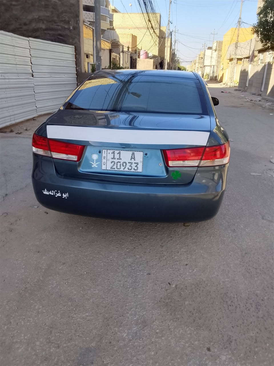للبيع سوناته 2006 وراد امريكي مصبوغه احزام جماليه مكفوله من اضربه القويه  ما عده خشم الجاملغ اليسره مكينه 2400دوش مكينه وكير وحداديه مكفولات شواصي ولغود كفاله  رقم بغداد بسمي السعر 85 وقابل للتفاوض للستفسار ***********
