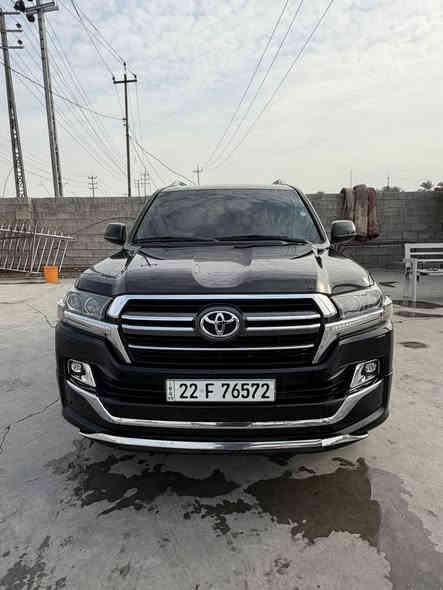 اسلام وعليكم 
لاند كروز الفين 2020 
السيارة مكفولة كفالة عامة من الصبغ ول بارد ول تبديل 
فول موصفات واحد ع واحد 
فتحة بصمة كشنات جلد كشنات عدد ثنين كهرباء جنطة كهرباء 
دشبول لكزاز  دبل ماوس شاشة جبيرة كامرة السيارة معروف موصفاتهة 
رقم اربيل بسمي 
السيارة تخم تاير جديد 
مكاني ديالى المقداية 
السعر 5 دفاتر او 50 ورقة وبيهة مجال 
***********
