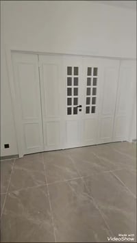 باب سلايد • خشب سنديان • نجارة القيصر