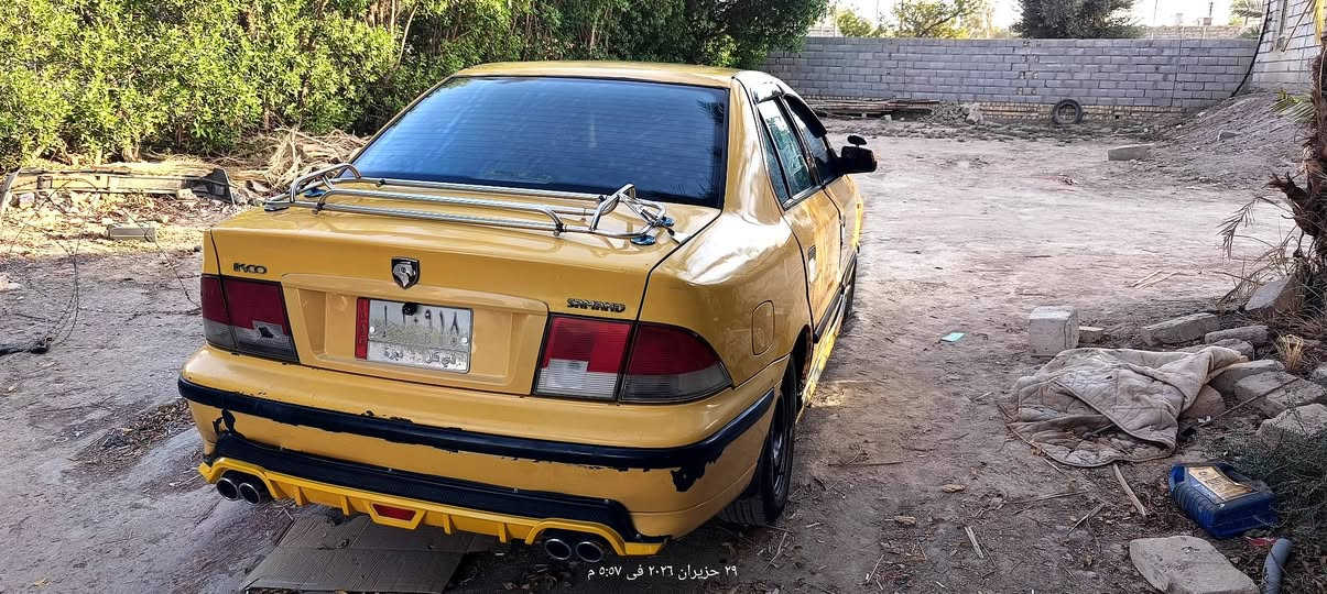 السلام عليكم 
سمند ناطق موديل 11 سياره جاهزه تبريد حداديه تايرات كهربائيات ابيع بدون راعي ذي قار سوق الشيوخ ما متواجد عنت السعر 17 قفل *********** ناصرية, ذي قار
