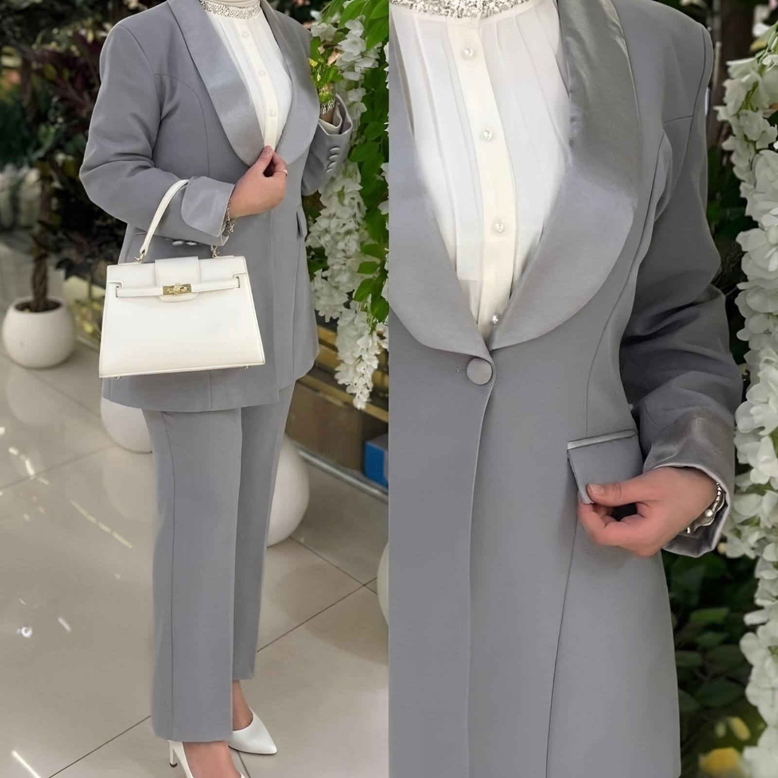 طقم قطعتين
طول الجاكيت 80 سم
طول البنطرون 105 سم
عرض البنطرون 26 سم
شغل توكسيدو 
قماش زارا ايطالي 
البنطرون من الامام يجي كمر عرض 6 سم مع جيوب شغاله 
من الظهر لاستيك 6 سم‎
الجاكيت من الظهر يجي قصات
جميع القياسات متوفره
42 44 46 48 50 52


**إذا كنت صاحب هذا الإعلان وتريد حذفه لأي سبب، رجاءا أرسل رسالة إلى الدعم الفني**