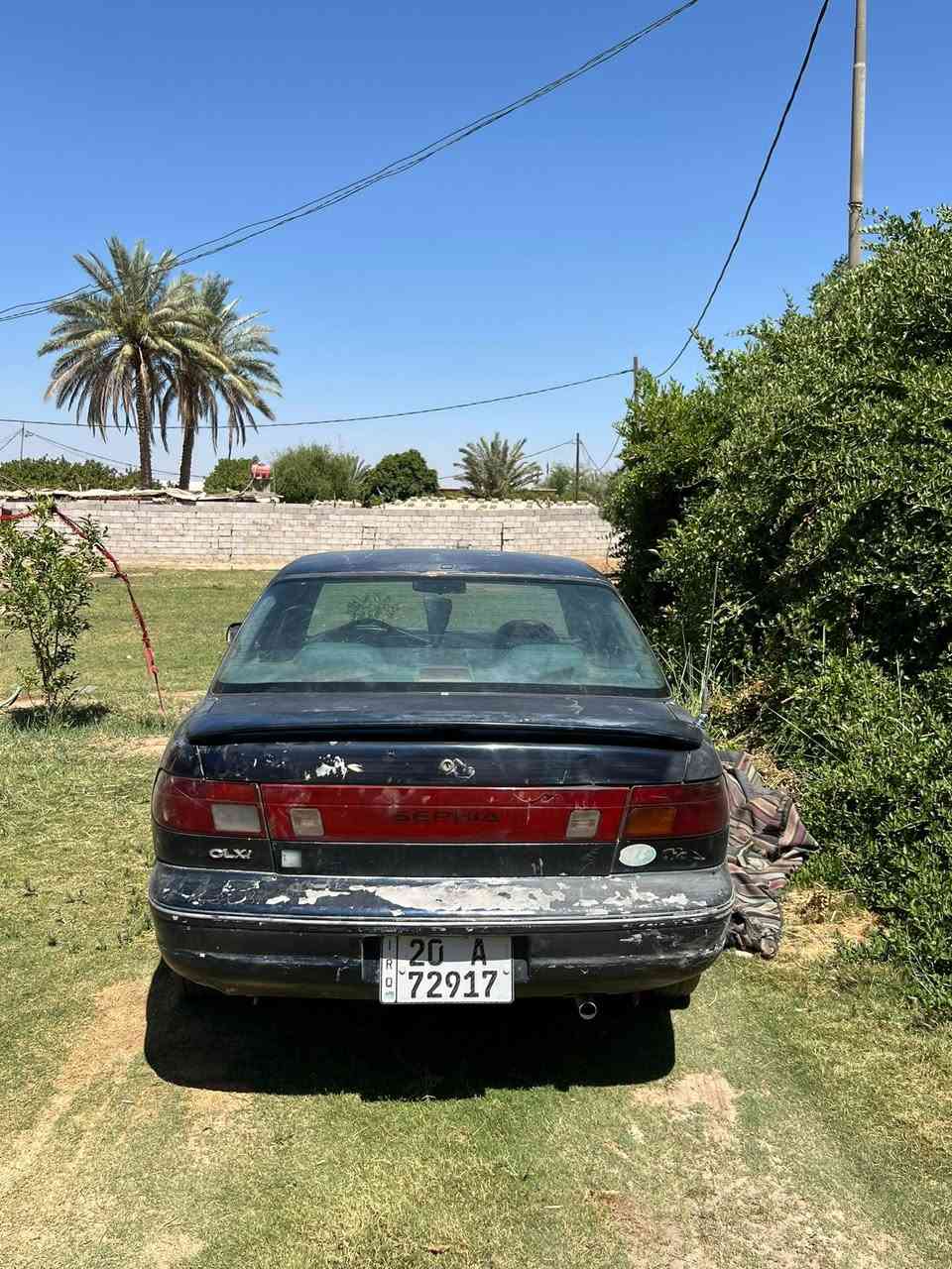سلام عليكم كيا سيفيه موديل 93سياره جاهزه كير ومحرك كهربائيات شغاله كله لسنويه27 سياره لاصبغ ولا ضربه كشره نضيف 
تحويل مباشر  رقم انكليزي سياره جاهزه السعر35وبيه مجال اتصل وبيك خير ودلل ***********
