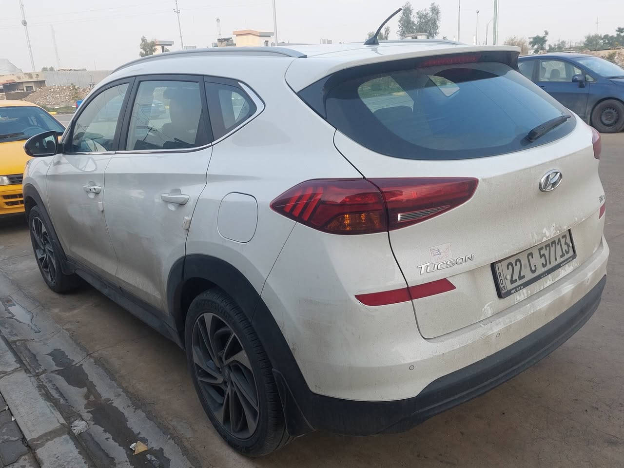 سلام عليكم توسان 2019 للبيع 
بدون قطره صبغ بيها مكانين تعديل بارد كلش قليل محرك كير ممفتوح مواصفات خليجي محرك دوش ٢٠٠٠
ماشيه ٨٠  السياره بسمي سنويه جديد بيها بطاقه بنزين 
مكانها كركوك السعر ١٩٨ ومجال كلش قليل 
***********
