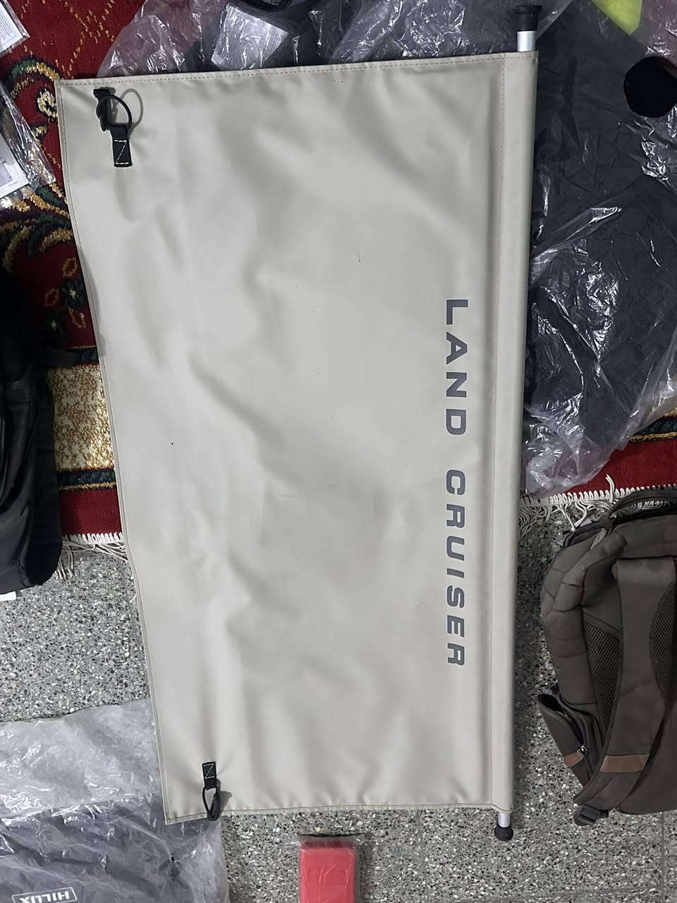 السلام عليكم ورحمة الله وبركاته 

للبيع اغراض لاندكروزر 

كاعيات لاندكروزر اصليات

جنطة تحتوي على مثلث تحذير ومقياس ضغط اطارات 

نفاظة لاندكروزر 

دفتر لاندكروزر ٢٠٢٥ 

بردة جلد تصير بوجه الجنطة مال ٢٠٢٥ 

غلاف شاشات جلد مال لاندكروزر 

مكاني بغداد توصيل متوفر إن شاء الله ع

اللهم صل وسلم على محمد وال محمد


**إذا كنت صاحب هذا الإعلان وتريد حذفه لأي سبب، رجاءا أرسل رسالة إلى الدعم الفني**