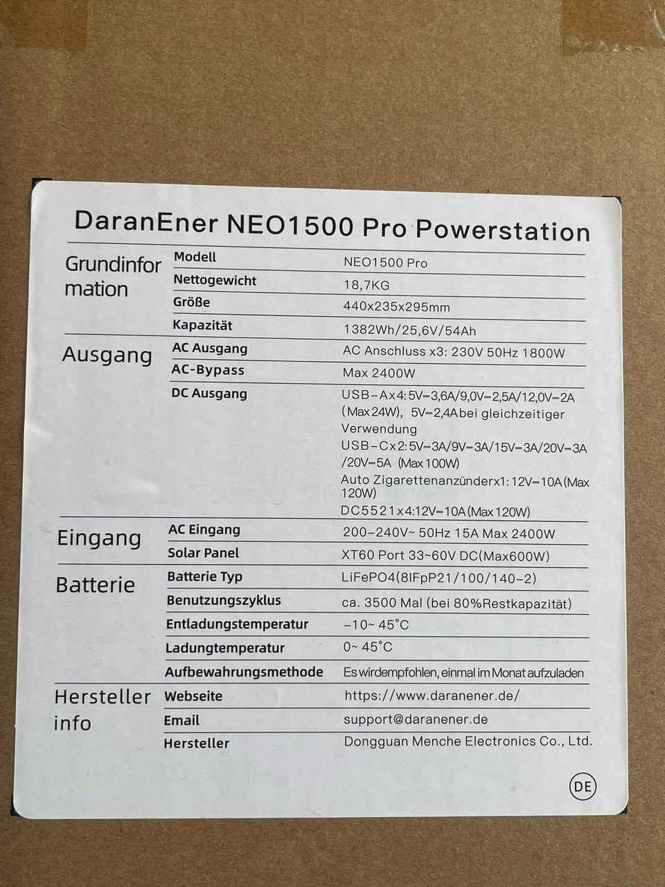 بور ستيشن محطة الطاقة نوعية راقية
بقدرة عالية 1800 واط يعني 8 امبير 

✔️ بطارية كبيرة بسعة 1382Wh

تشغيل طويل بدون كهرباء وانقطاع 

بطارية LiFePO4 نوع ليثيوم فوسفات الحديد 

عمر يصل إلى 3500 دورة شحن (سنوات من الاستخدام).

شحن سريع جدًا

من صفر الى 100 ساعه و 20 دقيقة 

يدعم الطاقة الشمسية حتى 600 واط

مثالي للرحلات أو انقطاع الكهرباء.  

يحتوي على 14 منفذ 

✔️ ميزة UPS

يعمل تلقائيًا عند انقطاع الكهرباء لحماية أجهزتك.

بالطاقة الشمسية حتى 600 واط

للحجز او الاستفسار من معلومات إضافية 

عبر الخاص او واتساب ***********
