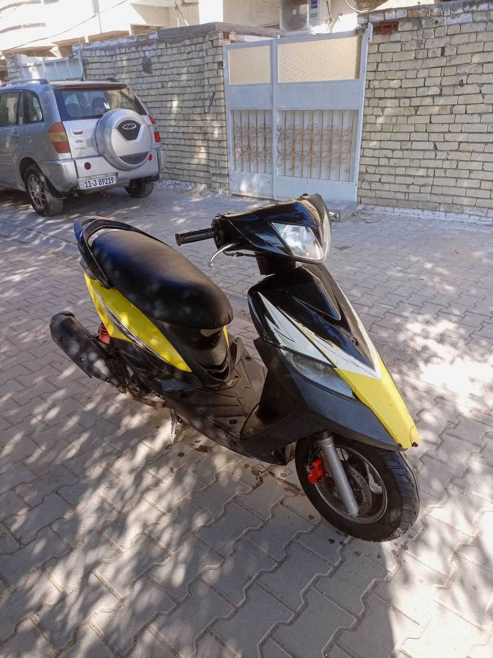 السلام عليكم للبيع دراجه ماكس ثعلب 140 الدراجه كفاله عامه كفاله برغي واحد مامفتوح  كفرات كله بلاديه ختم واحد كابريتر بلادي كلشي بيه شغال مابيه اي نقص مكاني بغداد الكرخ العطيفيه السعر المطلوب 550 قفله قفل هذه رقمي للتواصل *********** لاستفسار للاتصال
