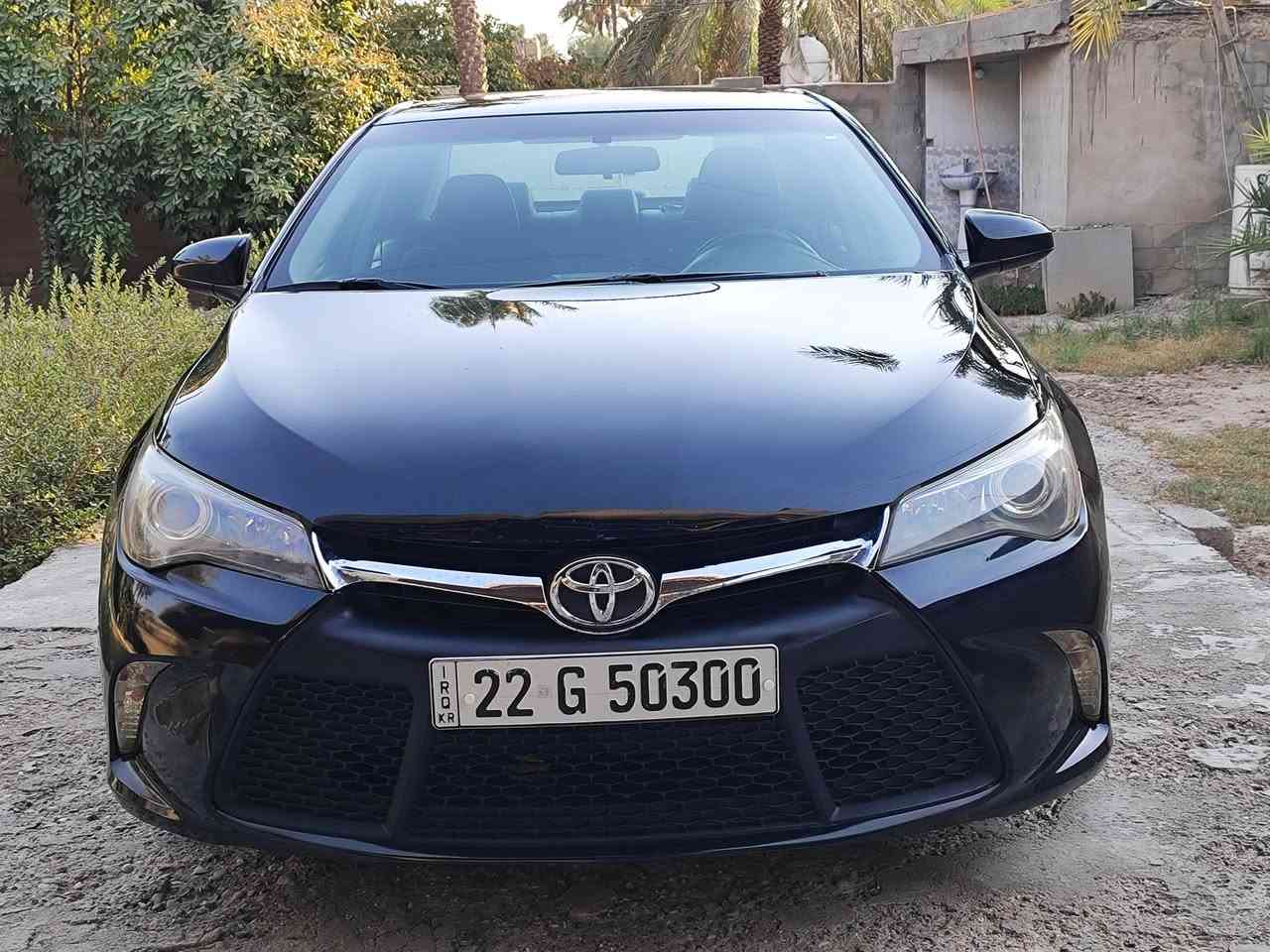 كامري 2017 وارد امريكي
مواصفات se 
حادث امريكا دعاميات فقط 
بالعراق بنيد فقط بدون دواخل  
وباب خلف الصدر بارد 
مايشه 244 الف 
مكاني بغداد 
السياره باسمي تحويل مباشر 

السعر  158$ وبيها مجال بسيط 
للاستفسار 
***********
