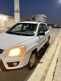 كيا سبورتج موديل 2009 خليجي تحويل مباشر  كفاله عامه عدا شبر صبغ بل باب...