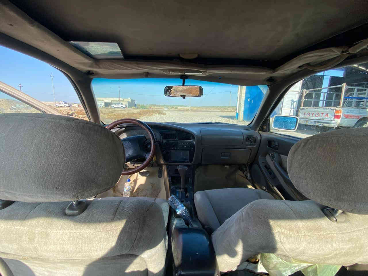 كامري موديل 1997 رقم ديالى مشروع وطني سيارة تعمير جديد صبغ عام جاهزه فقط حداديه خلفيه تعبانه كير محرك محور كورله 1600 بحالة جيدة السعر 43 وبيها مجال كلش بسيط ***********
