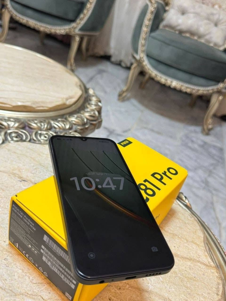 السلام عليكم جهاز بوكو C81برو غراضة كامله ذاكرته 128 +رام 4 كيكا رايده ب180 قفل مكاني بغداد حي اور
رقمي ***********
