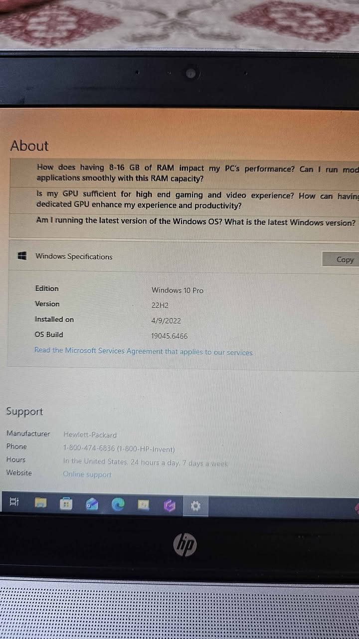 الموديل: HP EliteBook 745 G3 (من فئة البزنس القوية)
المعالج: AMD PRO A10-8700B (بـ 10 أنوية مدمجة: 4 للمعالجة و 6 للرسوميات)
الرام: 8 جيجابايت
التخزين (تحتوي على هاردين): 
هارد سريع جداً 128GB SSD (للنظام حتى يفتح بثواني)
هارد خزن 500GB HDD (لملفاتك وبرامجك)
كرت الشاشة: AMD Radeon R6 Graphics
النظام: ويندوز 10 برو (Windows 10 Pro) أحدث نسخة ديوانية, القادسية


**إذا كنت صاحب هذا الإعلان وتريد حذفه لأي سبب، رجاءا أرسل رسالة إلى الدعم الفني**