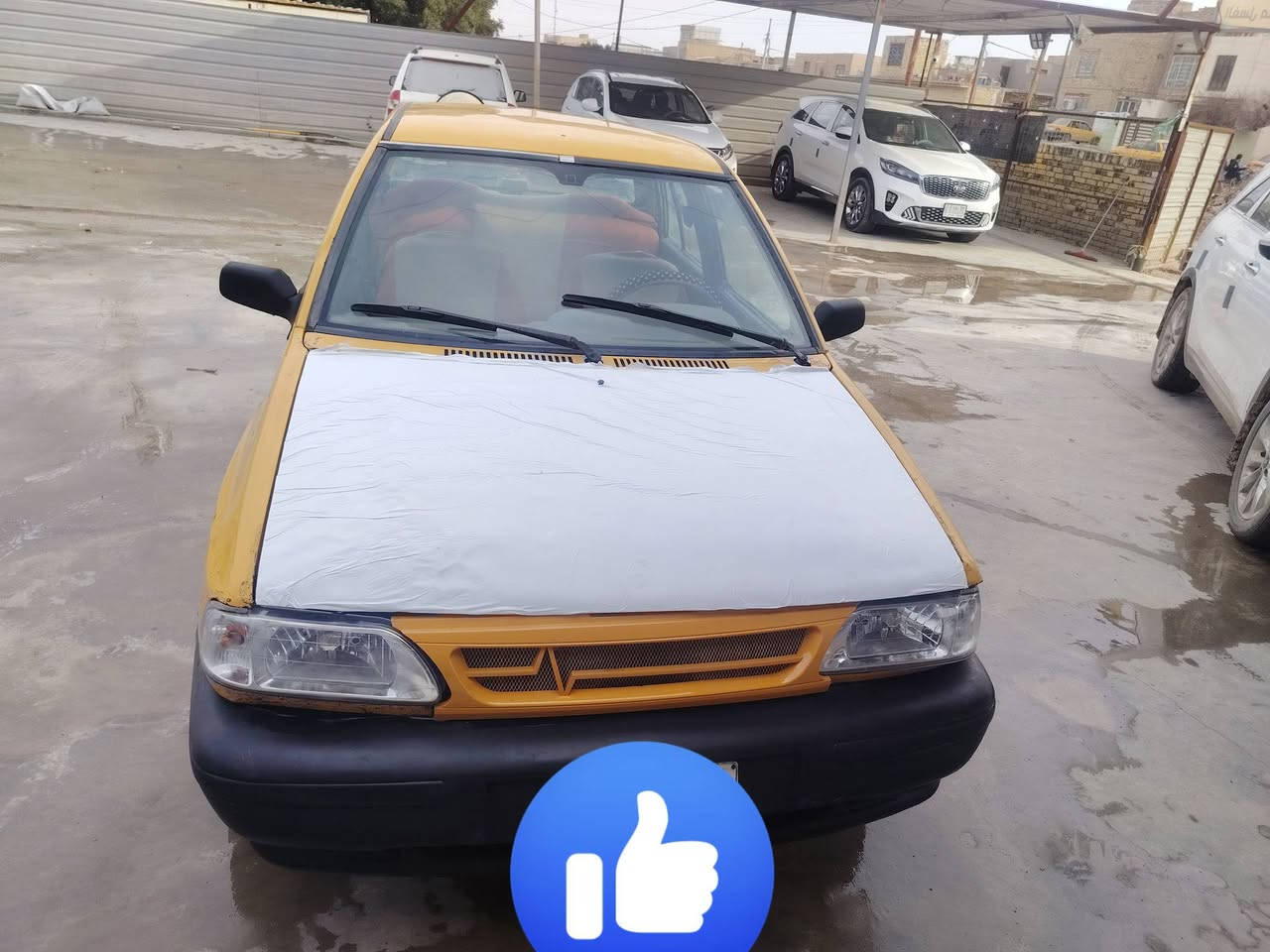 السلام عليكم سايبه 2012 رقم قادسيه المالك موجود يمي مطلوبه هيئه وغرامات 600 الف مكينه وكير وحداديه جدد السعر 18 وبيه مجال مكان سياره دوانيه  وهاذه رقمي ***********
