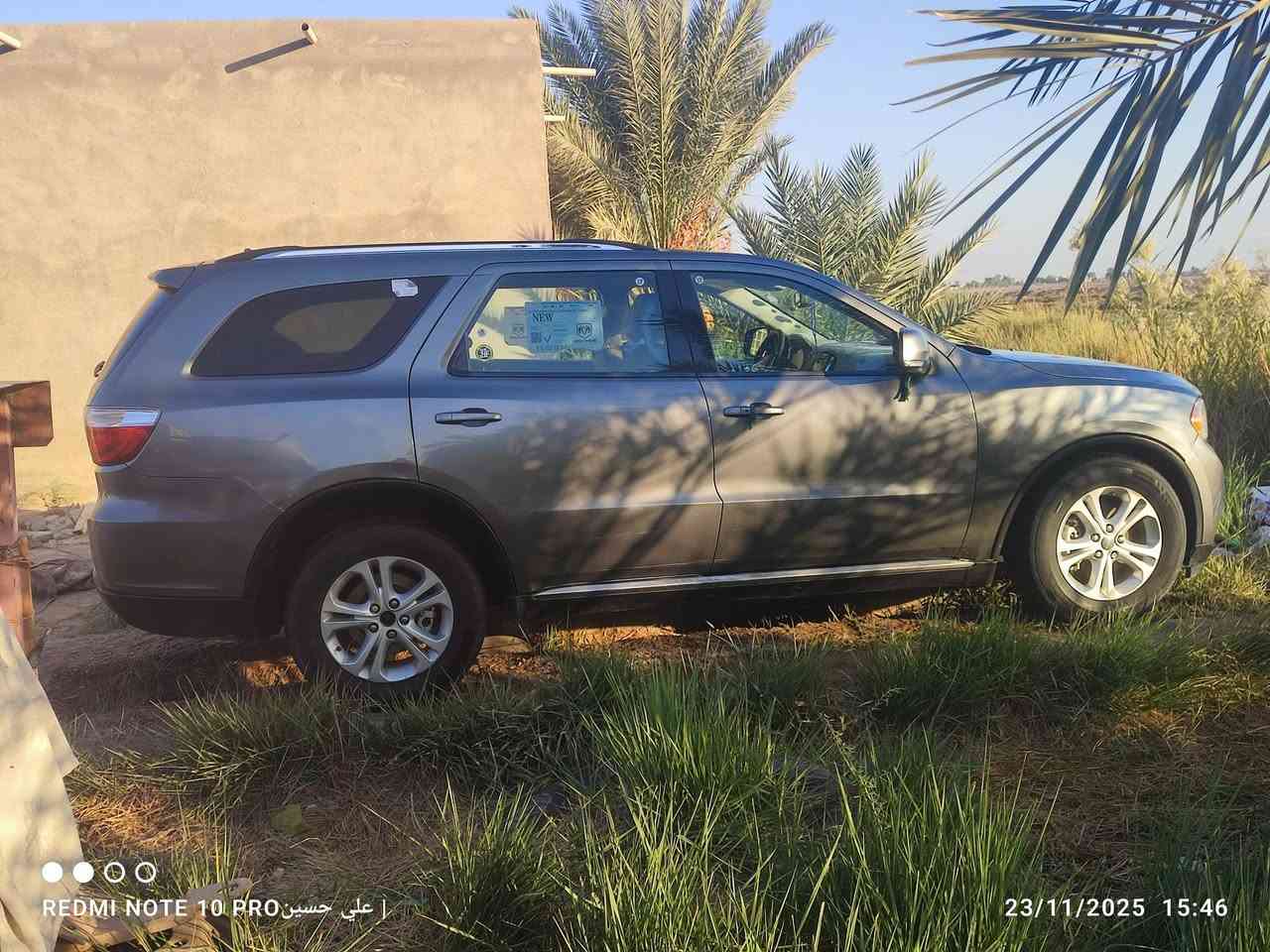 السلام عليكم دورنگو للبيع موديل 2012 محرك 6 سلندر 3600 جاهزه كير محرك. حداده سنويه جديده رقم انگليزي بسمي تحويل مباشر سياره سياره مكفوله من الضربه بيها مكانات صبغ 
مكاني ناصريه الغراف 
***********
السعر 160 بيها مجال
