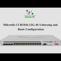 للبيع راوتر مايكروتك CCR1036 بحالة نظيفة جداً، شغال 100% بدون مشاكل من...