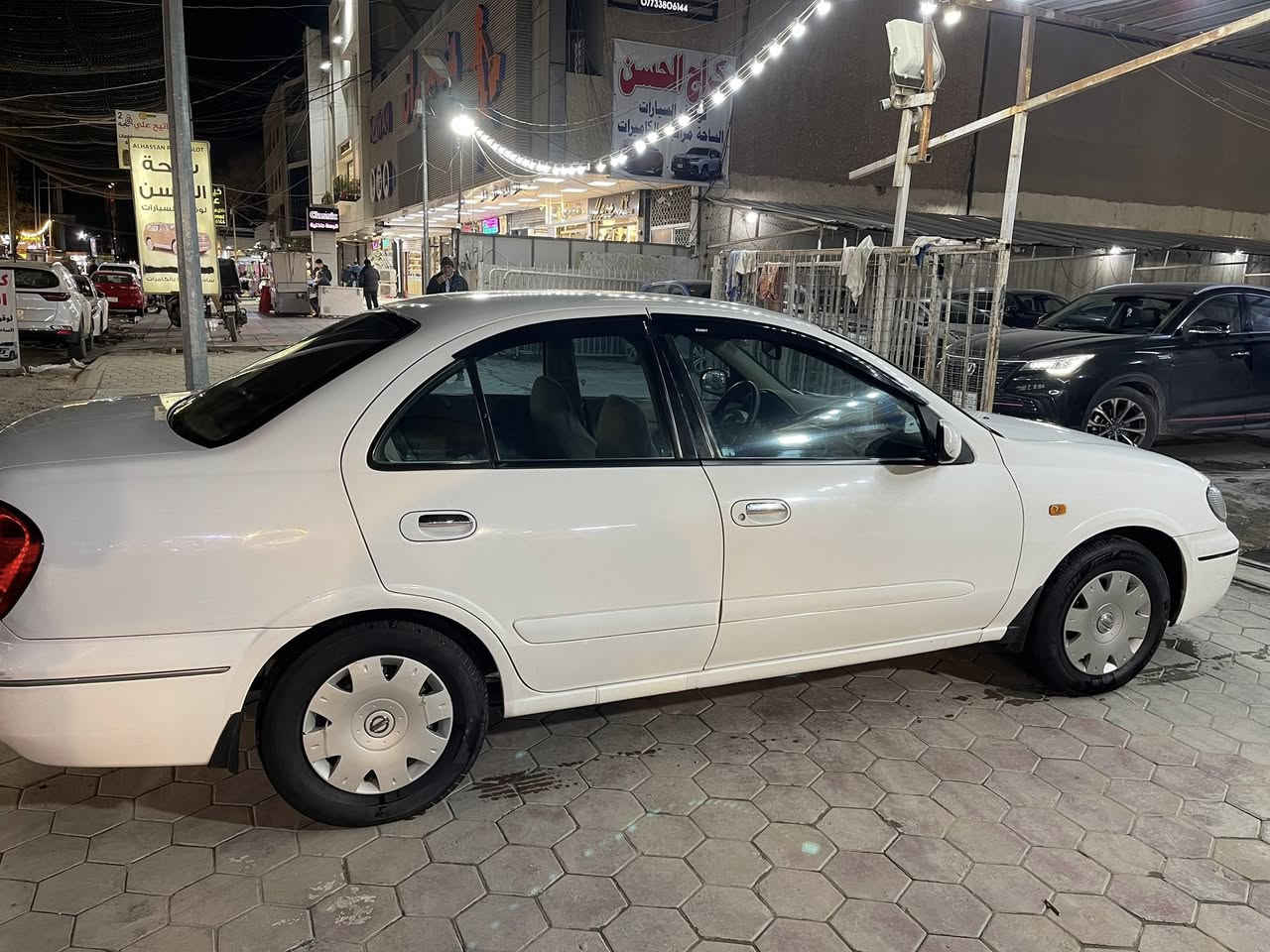 السلام عليكم سني 2009 للبيع بيها ربع دوسه صبغ والباقي كله بلادي مكينة كير كهربائيات برغي مامفتوح بيهن 
السعر 106 وبيها مجال بسيط 
مكان بغداد 
***********
