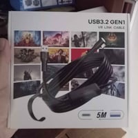 ربط نضارة ب pc كيبلات PCVR   5 متر  سرعه نقل 5Gbps  جديد جديد جديد مو ...