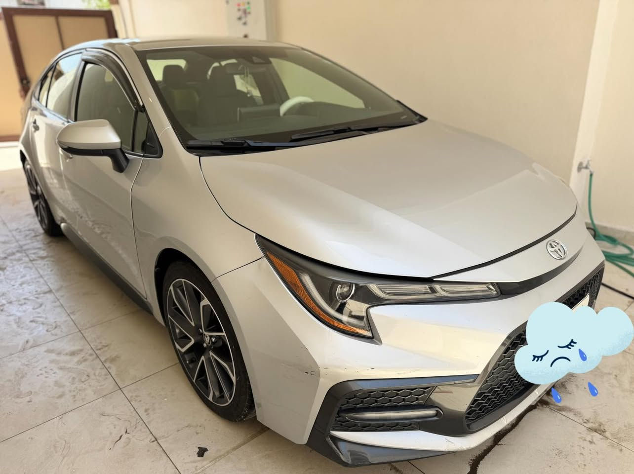 السلام عليكم 
للبيع 

 كورولا 2020
السعر 137$ وبيها مجال بسيط
 
-فئة se
-محرك 2000 
-كير 10 نمر

مواصفاتها:-تحكم ستيرن/مانع انزلاق/سايد بريك بصمه/لايت ليد /زنون/داخل لونين،/ايكو+اقتصادي+عادي/ويل كب/مثبت سرعه/ شاشه كبيره لمس وتدعم كار بلي/كامره خلفيه وحساسات/شفتات/اوتو هولد/سبايدر اصلي

-حادثها بابين عكس السايق وشويه بجاملغ الخلفي بدون دواخل شواصي كفاله
صور الحادث مرفقه
-ماشيه 53 الف كم
-صدر جديد 
-وتخم تايرات جديد
 نضيفه وحلوه وجديده 
رقم شمالي سنويه وهزه ولوحات جديده شرط التحويل

مكاني بغداد الدوره

***********
ممتواجد بلفيس
