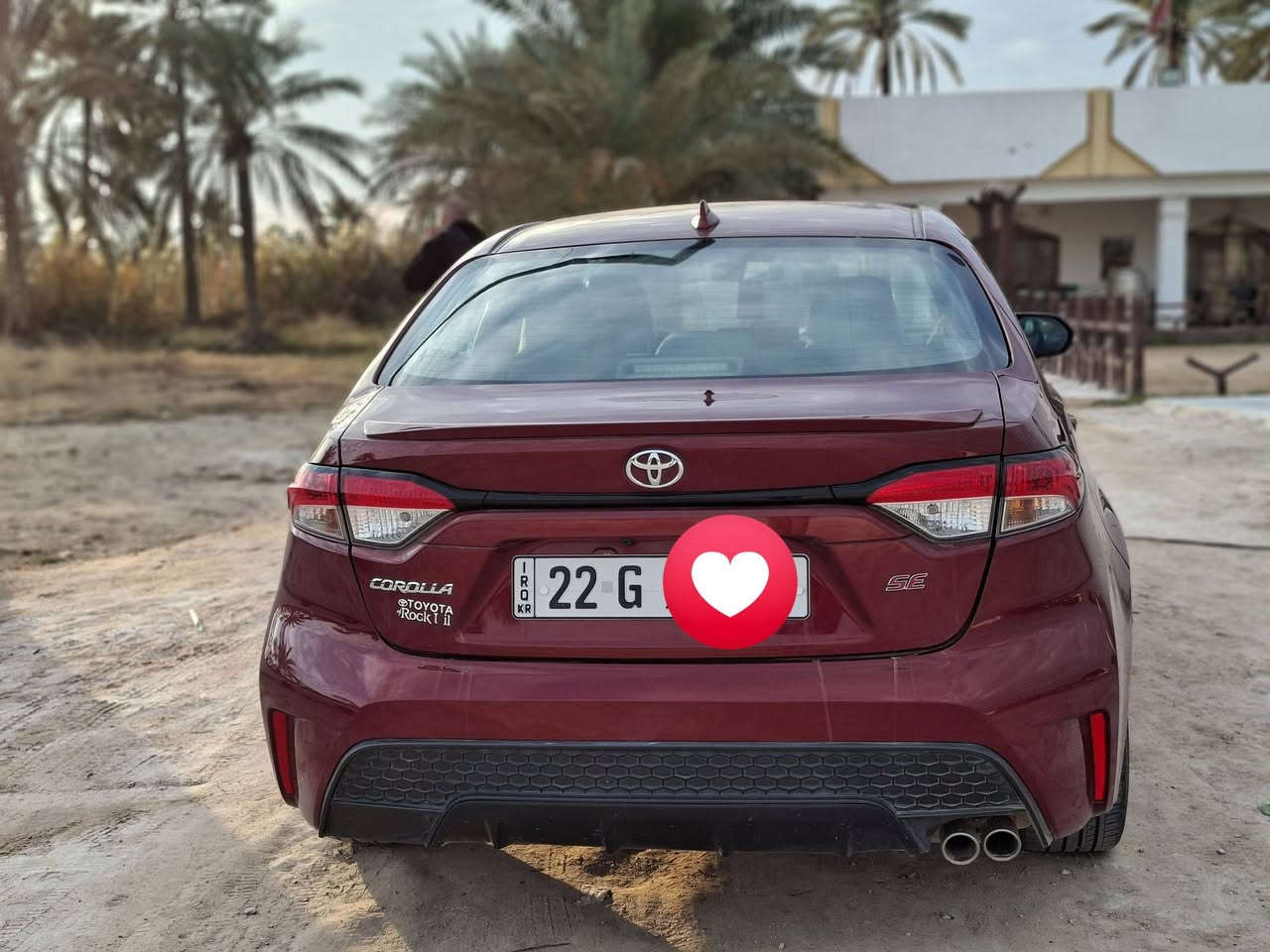 السلام عليكم ورحمة الله وبركاته
كورولا موديل 2022 وراد أمريكي 
موصفات المعروفه نصف فول 
شاشة جبيرة سايد بريك دكمه 
مانع نزلاق تثبيت سرعه تحديد مسار  
حادث فقط دعاميه امامي 
صور الحادث موجودات او سونار 
راسلني او بل خدمه 
ماشية 18mi
السعر 165 وبيها مجال 
للاستفسار الاتصال 
***********
***********
المكان كربلاء طوريج
