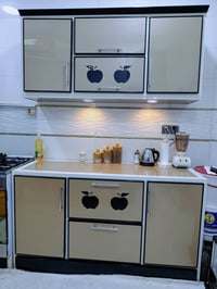 كاونتر المنيوم • مع سنك • حله