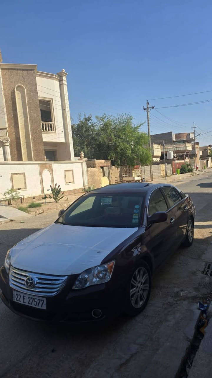 تويوتا أفالون (Toyota Avalon Limited) للبيع
اللون: ماروني مميز (عنابي الملكي) 🪵✨

موديل/2009

​الفئة: ليمتد (Limited) - أعلى مواصفات.

​الحالة: السيارة بحالة ممتازة جداً (شرط الفحص)

​المواصفات: فتحة سقف، كراسي جلد، تدفئة وتبريد كراسي، شاشة ونظام صوتي فاخر، بصمة تشغيل وبصمة أبواب، رادارات وحساسات، وباقي مواصفات الليمتد المعروفة من راحة وعزل وفخامة.

​📍 المكان: [ الأنبار / هيت]

💵 السعر :/115ورقه/   أو الاتصال على الرقم: [***********]
