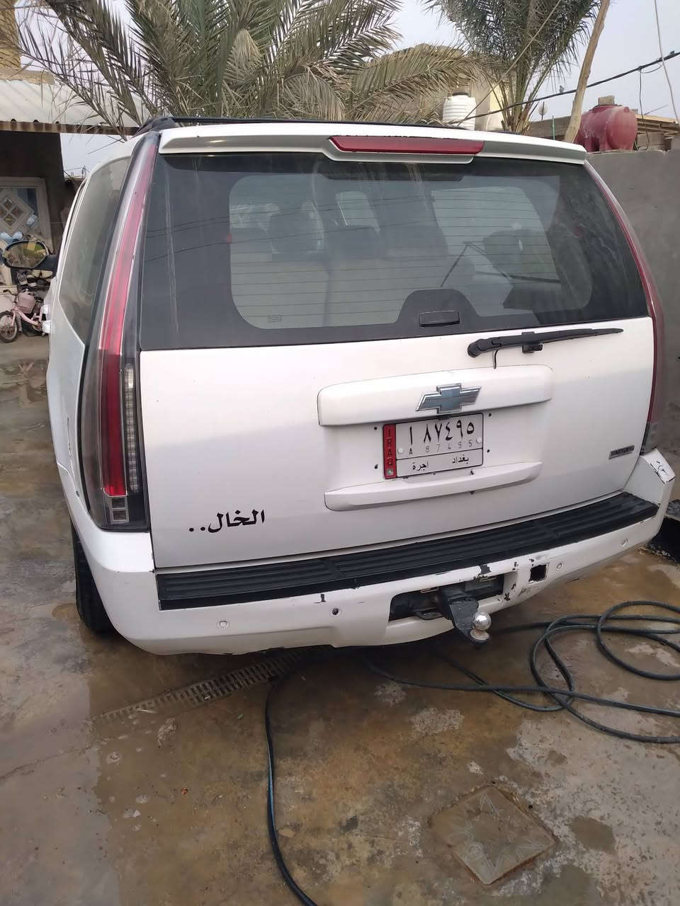 سوبر مان تاهو 
موديل ٢٠٠٧
رقم بغداد خطه كوت بغداد 
سياره جاهزه فتحه تحكم مصفره هيه وغرامه 
مكان السياره واسط 
السعر ١٣٥ وبيه مجال 
***********
