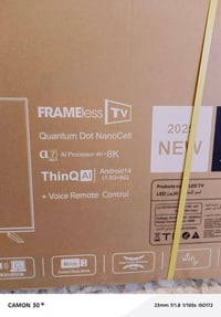 شاشه ال جي حجم ٥٠ ب الكارتون ما مفتوحه دبل ريمونت وماووس ناطق والسعر ٣...