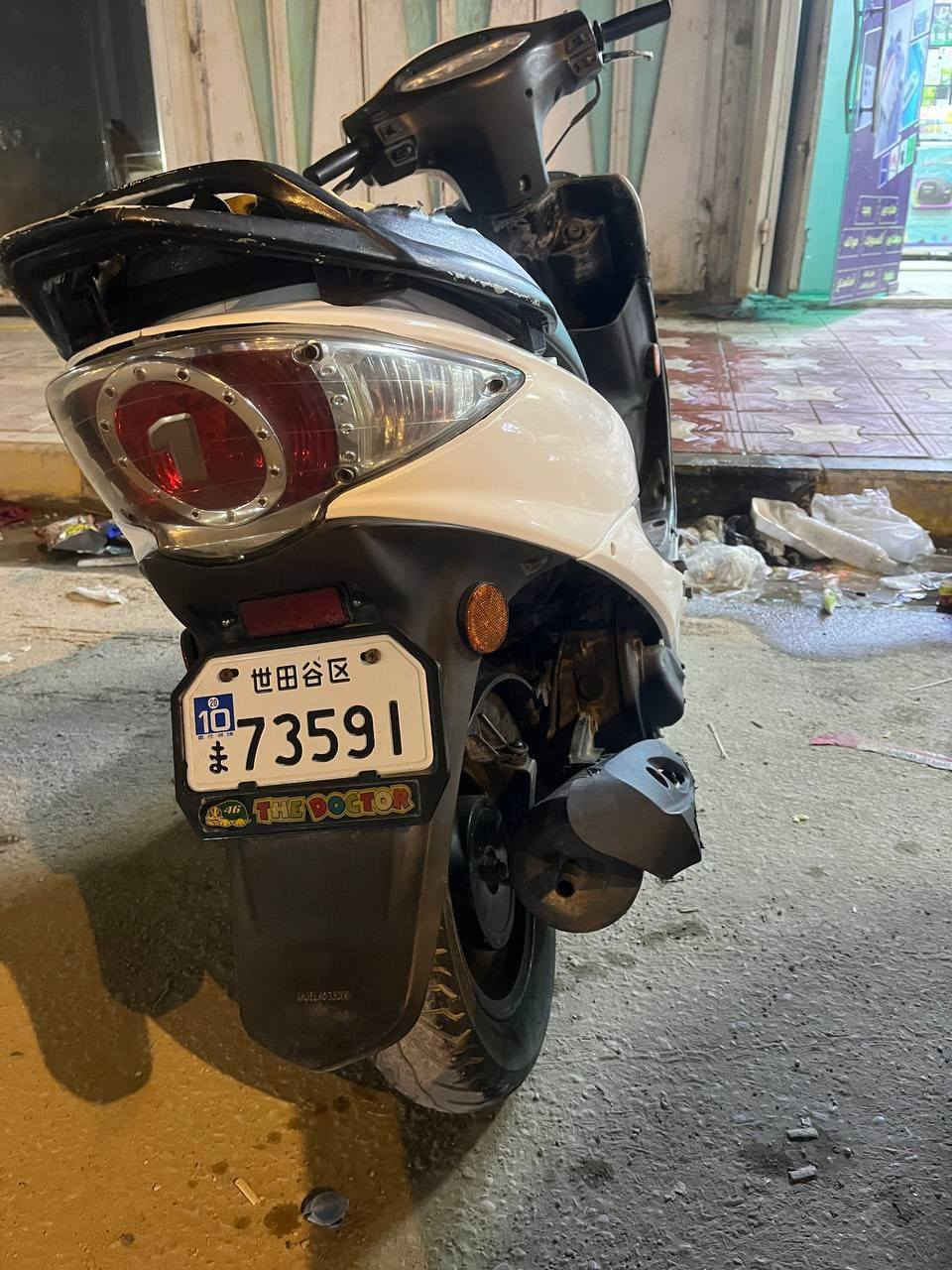 السلام عليكم دراجه كامكو g4
كابريتر جديد

عقل جديد

سلف جديد

باتري جديد

كويل جديد

سلف هندر كله شغال كهربائيات كلهه شغاله عوزهه لايت امامي فقط

مكاني النجف حي الميلاد شارع ميلاد فاو

***********
