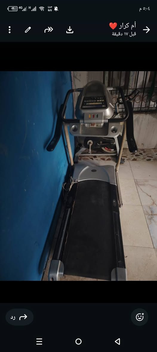 سلام عليكم جهاز جري للبيع احسن نوعية اول باب سعرة مناسب وجديد بس علمود مكانة صغير الي يريدة يتصل بهذا رقم ***********
