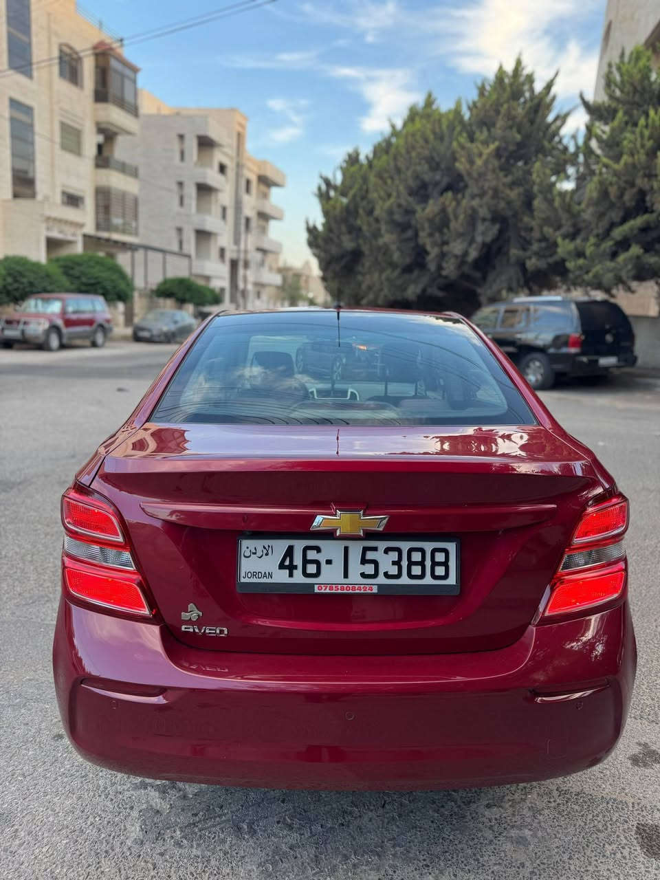 شيفرولية افيو 2017 مالك ثاني
محرك 1600cc قوي واقتصادي   
فحص كامل 7 جيد 
ممشى ١٢٤ الف كيلو 
مالك ثاني 

الإضافات
بور ستيرنج متحرك 
مكيف
تحكم طاره
شاشة صغيره 
كاميرا تسجيل امامي خلفي 
جير  اوتوماتيك توب ترونيك 6 غيار
نظام إيكو لحقن الوقود 
جنط الشركه  
كوشوك جديد
غرفة بوضع الوكاله
زجاج كهرباء
مري كهرباء 
صندوق بصمه
سنتر لوك مركزي 
اضويه كريستال اصلي امامي خلفي
اضاءه زينون اصلي
نظام امبيفير للصوت اصلي
ستوب خلفي
ريموت الشركه مومري الاصلي ٢
تأمين الزامي
ايرباج طاره
ايرباج تابلو 
‏USB
بلوتوث
للاستفسار يرجى الاتصال 0776079175
السعر 6200أقل سعر بالسوق وفيها مجال للشرا 
كتالوجات الشركه معه حبة بلادها


**إذا كنت صاحب هذا الإعلان وتريد حذفه لأي سبب، رجاءا أرسل رسالة إلى الدعم الفني**
