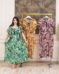 فستان كلوش • خامة كشمير • درزن ١٣٥