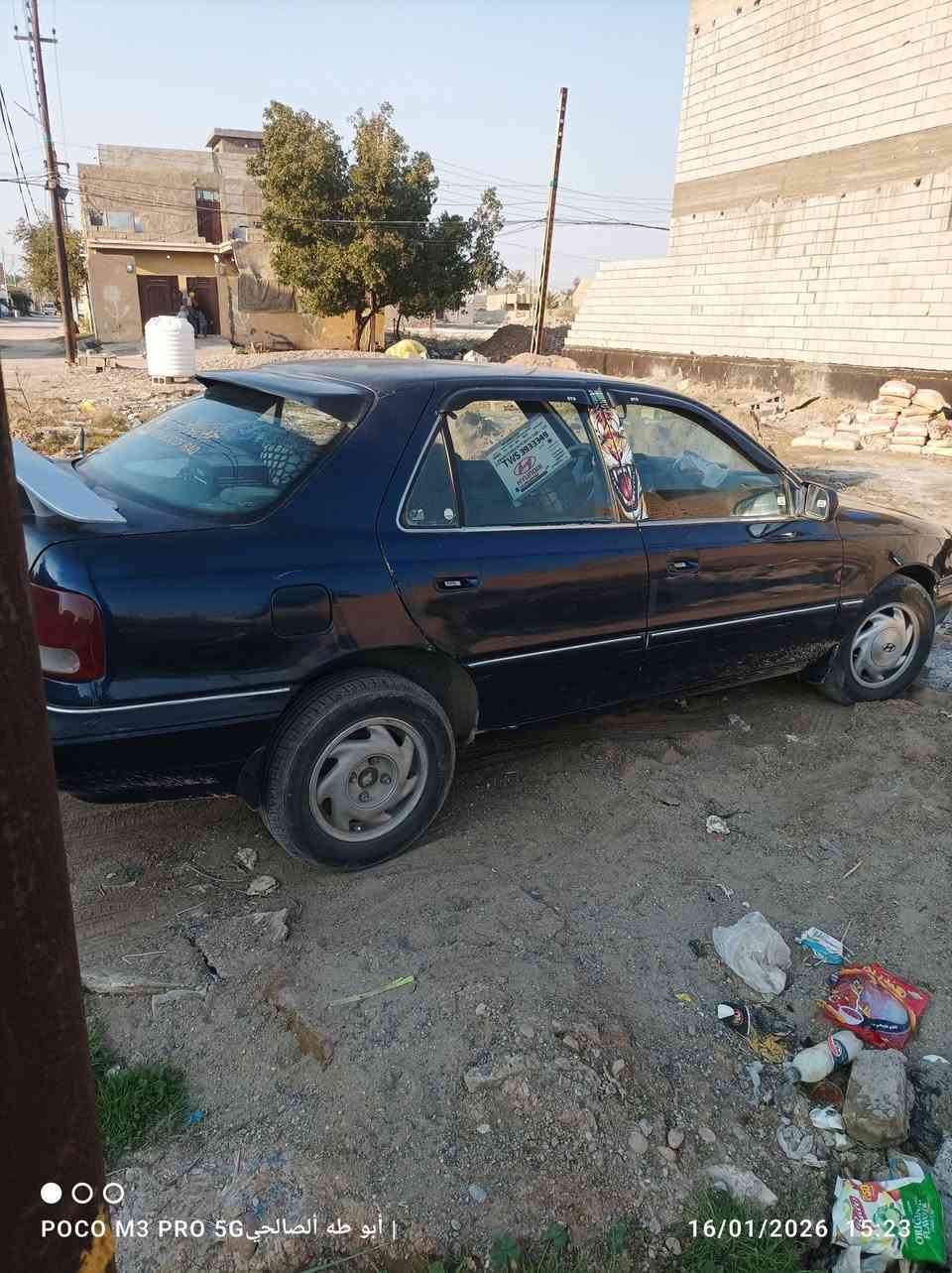 السلام عليكم النترا دمعة 94بسمي كهربائياتهة شغالة المحرك خير من الله  تخم تاير  ***********السعر 30 وبي مجال  مكاني الغالبية
