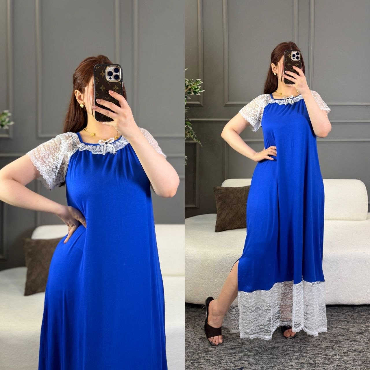 جديد  لموسم الصيف 2026

دشداشه نسائي دبل كلوش دانتيل    😍

الخامه فانيلا زبده الاصلي فول ليكرا 💯

القياسات فري سايز 

يلبس وزن من 50 الى 90 كيلو 
 
لتواصل عبر واتس اب ***********
