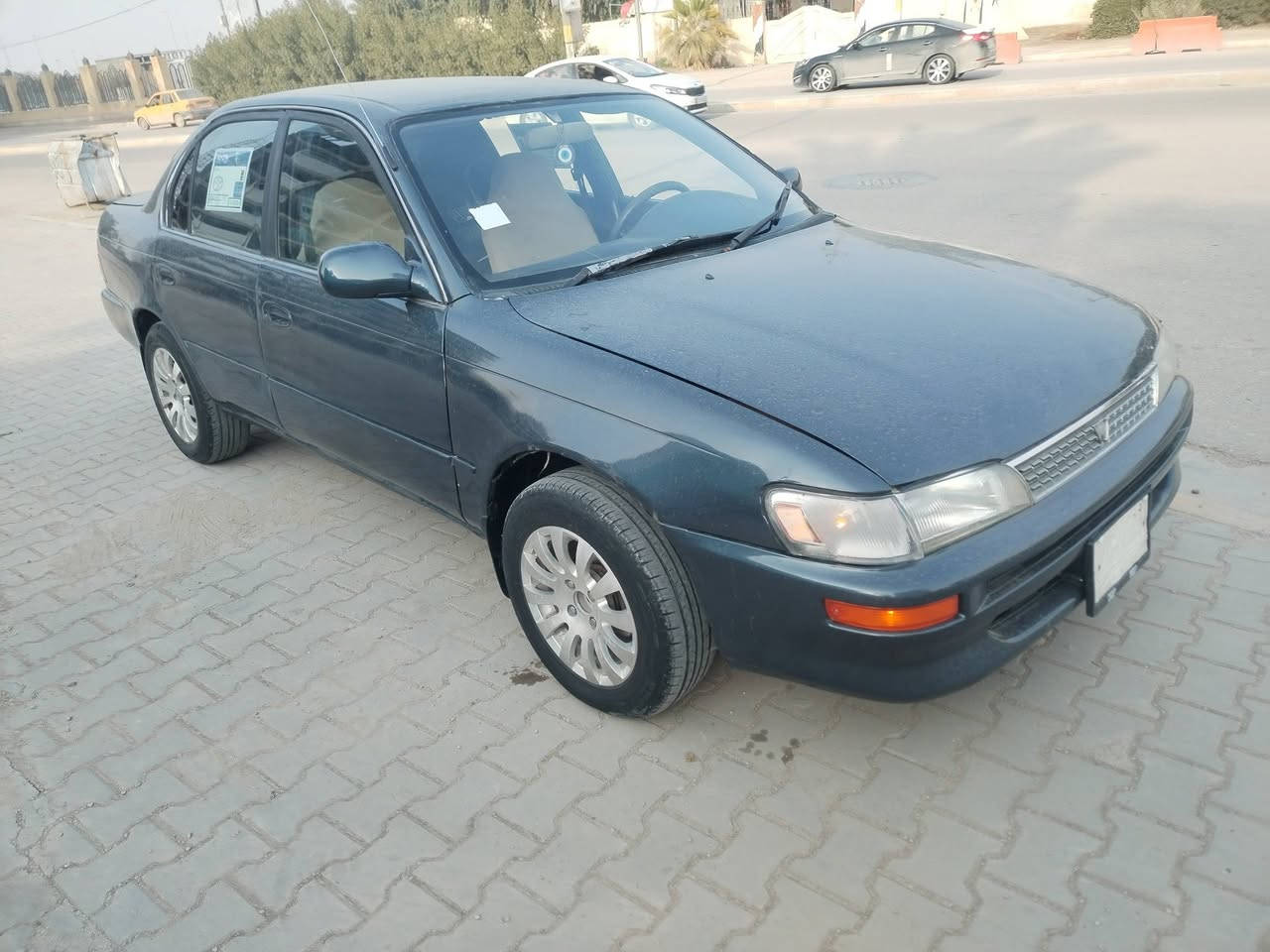 السلام عليكم كورله للبيع موديل ١٩٩٣ مكفوله كص ونقل جثه مكينه وكير مكفولات حداديه تخم تاير كهربائيات كله شغاله غرفته نضيفه رقم نجف سياره بيها ضربه جاملغ خلفي أيسر بدون شاصي سعره ٤٧ مكاني نجف كوفه ***********
