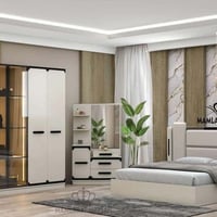 غرفة نوم نورين • ابواب المنيوم • سرير ١٨٠×٢٠٠