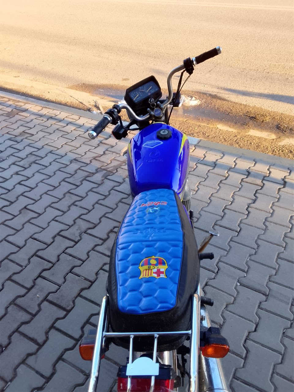 سلام عليكم دراجهايراني كل نقص مابي جاهز منكلشي اي ستفسار خاص السعر450 بي ستفسار  عرقم مخاص ما موجود *********** عنوانارمادي الصوفيه مقابل  فرع الجنابين
