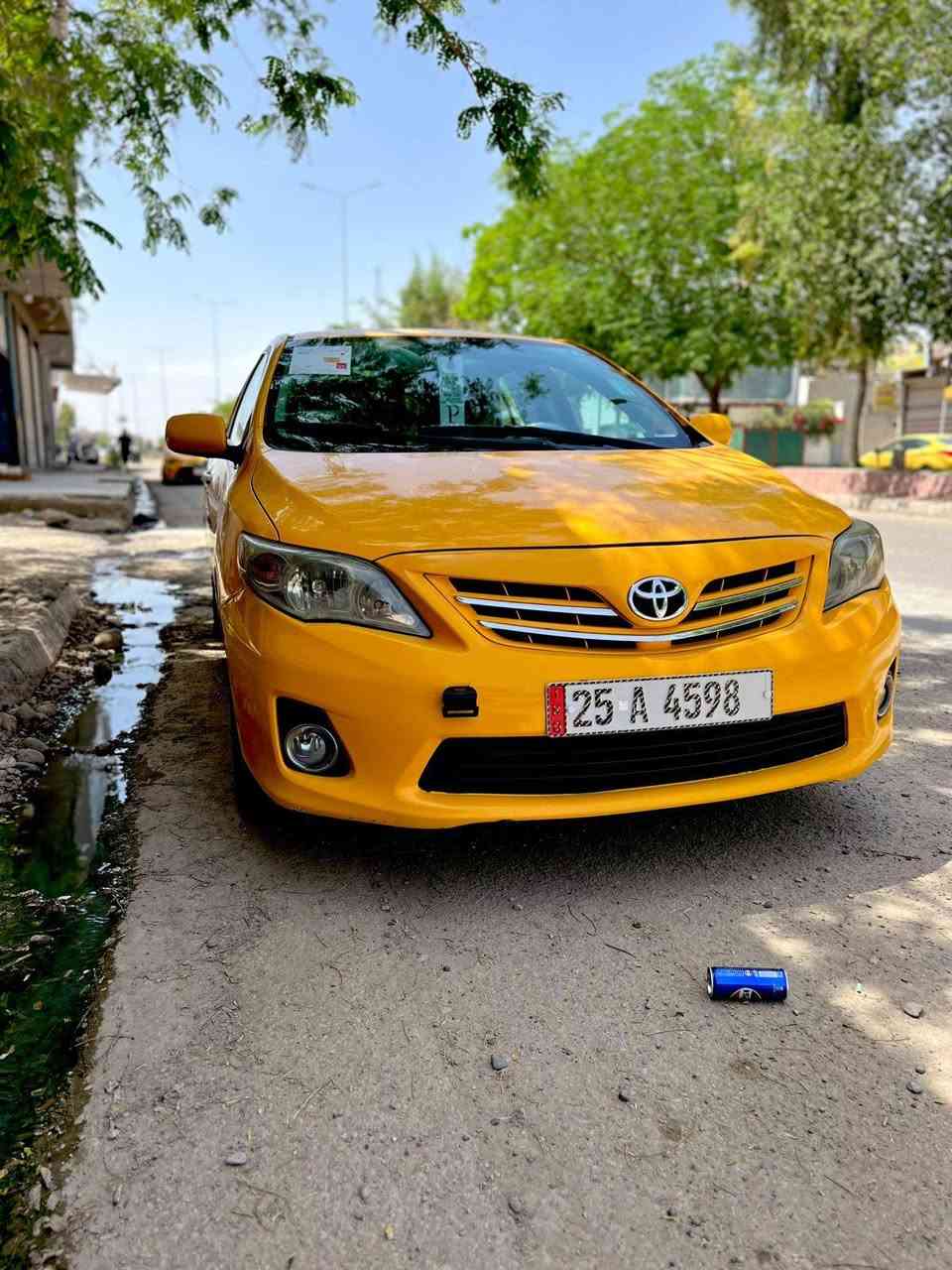 سلام عليكم 🙏
كورلا موديل 2013🚖
للبيع فقط بدون مراوس😉
سنويه مشروع وطني لحد  2028 شرط تحويل ارقام اوروبي سنويه بسمي 🧿
صدر امامي و خلفي جديد 👍
محرك 19🥳
نقابه +بيان سنوي صفر💝
دفتر بانزين موجود+منظومه غاز ايطالي مع كارت الزمان🪬
ظرر السياره باب واحد مبدل فقط بدون دواخل بدون ايرباك 🌹
بجم امامي خلفي كبس🛠️
4تايرات +4وياله جدد 💥
سياره اول صبغه الها💝
السعر -136ورقه بيها 💵 
لل استفسار اكثر خابر على رقم ***********📱
