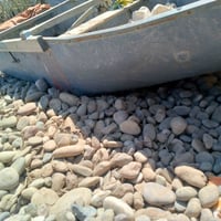 بلم مستخدم للبيع طول 3 متار ونص سعر 75 07859003491