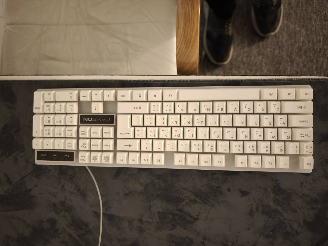 يو بي اس ups للبيع
حجم 800 ماركةMARSRIVA
السعر 35 الف

كيبورد gameon RGB
السعر 15 الف

ماوس باد جديد 
السعر 15 الف
كلهن للبيع
مكاني الديوانية
متوفر توصيل لجميع المحافظات 🇮🇶


**إذا كنت صاحب هذا الإعلان وتريد حذفه لأي سبب، رجاءا أرسل رسالة إلى الدعم الفني**