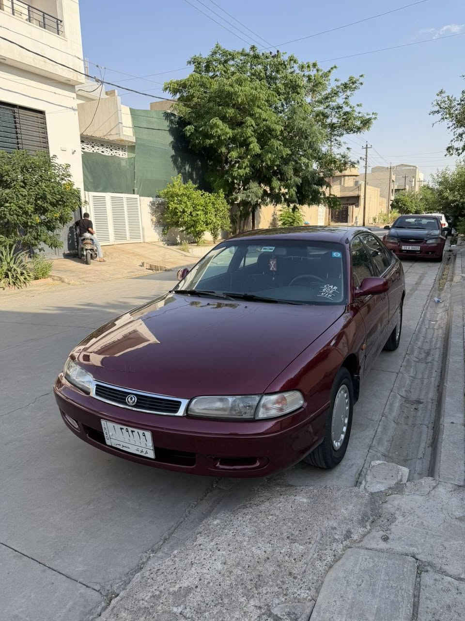 مازدا فاسوليا مؤديل1992بؤياخ كراوەتەوە بؤجواني بئ ليدراو گيرو مەكينه و تبريتی به شه رت دينار مسرفي تيانيه تەق و ڕەقەی گشتی بەشەرت56 مجالئ كه م شوين كركوك  : ژ.م***********
